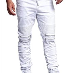 White Jogger Jeans